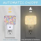 Night Light Christmas Cats Plug-in Wall Led Night Lamp With Dusk-to-dawn Smar   