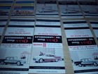 25 1956 1957 Chevrolet Oldsmobile Sets Dealer Matchbook Ohio Mi Ill Ia Wis Mint