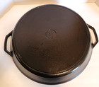 Lodge 17 Inch Pre-seasoned Cast Iron Skillet Dual Assist Handles