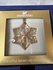Swarovski Crystal 2016 Scs Christmas Snowflake Ornament Set 5222351 