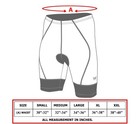 Elite Mens Cycling Bib Shorts Black 3d Padded High Stretch Comfort Bike Wear