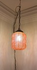 Adorable Mcm Swag Lamp Peachy Orange Color Decorative Chain 