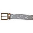 Greg Norman Collection Men s Shark Frenzy Cut To Fit Golf Belt  New