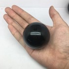 60mm Natural Black Obsidian Rock Stone Sphere Energy Quartz Crystal Ball Healing