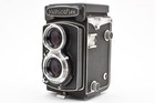  near Mint-  Yashica Yashicaflex Model C Tlr Film Camera W  Case  78097