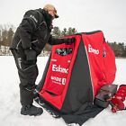 Eskimo Wide 1 Thermal Sled Ice Shelter  Insulated   Red  1-person  14 8 Sq Ft