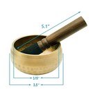 Tibetan Singing Bowls Set  Handmade Nepal Meditation Bowl For Yoga   Healing