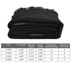 Topbuy 12 14 15 16ft Enclosure Net Trampoline Replacement Safety Net