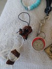 Lot Vintage Boy Scouts Of America Bolo Tie Bsa Pewter Wolf Wood Badge