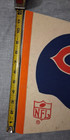 1970 s Chicago Bears Vintage Pennant Full Size 30  X 12  2 Bar Facemask Helmet