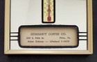 Vintage Guaranty Coffee Co Phila Pa Thermometer Mirror Silhouette Adam Cokinos