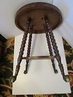 Victorian Oak Wood Table W  Cast Metal Eagle Glass Ball Claw Feet 227 5 t 1900 s