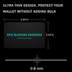5 10 100 Pack Rfid Blocking Card Contactless Nfc Credit Card Id Protection Gift
