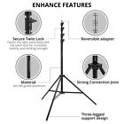 Flashpoint Pro Air-cushioned Heavy-duty Light Stand  black  13    fp-s-13-v2