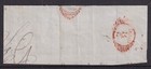 Vatican 1852 Mixed Franking Pesaio   High Value 