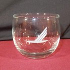 Set Of 4 Piedmont Airlines Inflight Rocks Glasses