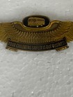 Vtg School Bus Driver Wing Award Badge Safety Is Our Business Lapel hat Pin 