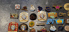 Vintage Metal Hat Lapel Pins Bulk Lot  Pins Sports  Clubs  Event Awards