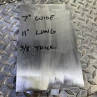 Aluminum 7    X 3 8    6061 Flat Bar 11  Long Extruded Solid New Mill Stock  3