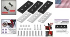 Universal 3-blade Snow Blower Paddle Modification Kit - Rust Resistant