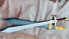 Egkh-27 Inches Legend Of Zelda Full Tang Master Sword-masterwork Spiked Pommel