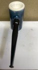 Vintage German Large Blue Ceramic Tobacco Porcelain Pipe Unused