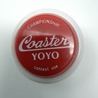 Vintage 1960s Jack Russell Coaster Yo-yo Championship Contest Use Red White Rare