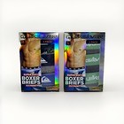 New Quiksilver Men   s 3-pack Boxer Briefs Fly Front 4-way Stretch S  M  L  Xl