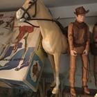 Johnny West   Thunderbolt Cowboy   Horse Set  2065 Vintage Louis Marx   Co 1965