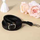 Leather Purse Strap Replacement Black Leather Crossbody Strap Adjustable