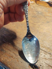 Antique Sterling Souvenir Spoon   Masonic Knights Templar Elmira Ny Temple 22g