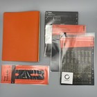 Plotter 5003 A5 6-ring Shrink Leather Binder With Accessories New From Japan