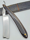 Vintage Wade   Butcher Straight Razor 6 8  Custom Buffalo Horn Restored With Box