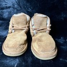 Ugg Neumel 3236 Men s Us 8 Chukka Boots Chestnut Brown Suede Ankle Lace Up