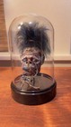 Shrunken Head In Jar Sideshow Gaff  Handcrafted Oddity Art    mark 1   