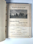 Vtg 1943 Holstein Auction Sale Catalog Dunloggin Ellicott Md Rare Dairy Cows
