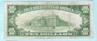 1929 10 Dollar National Currency  Chicago Frb G  Brown Seal  Circulated