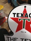 Porcelain Texaco The Texas Company Sign
