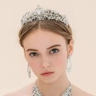 Swarovski    Crystal Bride Wedding Crown Tiara