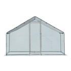 6 5 X 10 Ft Large Metal Chicken Coop  Walk-in Poultry Cage Chicken Hen Run House