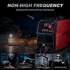 Arccaptain 55a Plasma Cutter Blowback Non-hf Pilot Arc Led Display Igbt Inverter