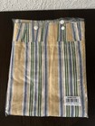 Nwt C f Home Multicolor Striped Euro Pillow Sham 26    X 26   