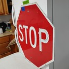 Stop Sign 30  Authentic Retired Street Traffic Road Sign Lot 12-510