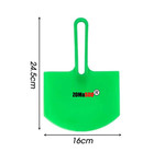 2pcs Curved Plastic Putty Knife Paint Scraper Spackle Drywall Patch Tool - New