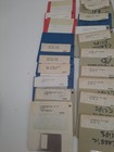 50 Vintage Commodore Amiga 3 5  Floppy Disk Lot Software Games Graphics Untested
