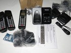 Panasonic Cordless Phone Answering System 3 Handsets Call Block Kx-tgd833m  2