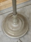Antique Ornate Brass   Cast Metal Four Light Torchiere Floor Lamp