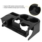 Fits For 2003-12 Dodge Ram 1500 2500 3500 Center Console Cup Holder Matte Black