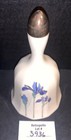 Otagiri Porcelain Ceramic Iris Rhapsody Vintage Bell