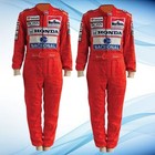 New Ayrton Senna Level 2 Racing Suit With Shoes  gloves   Balaclava Sublimation